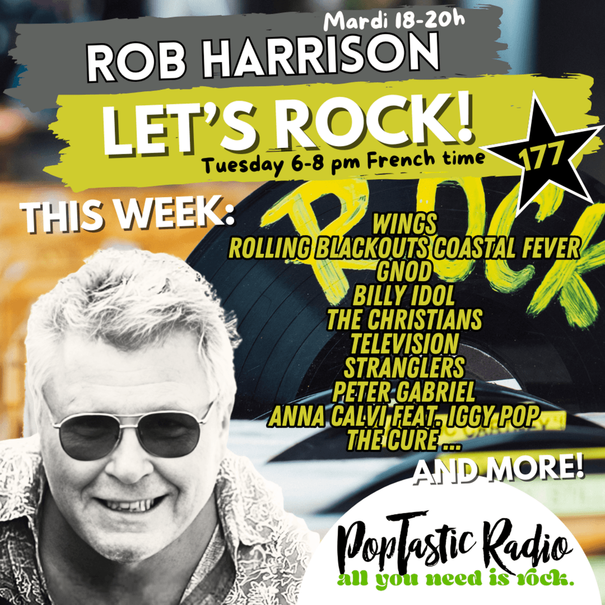 Rob Harrison Let's Rock! #177 170226 - Rob Harrison cover