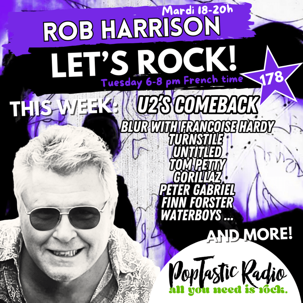 Rob Harrison Let's Rock! #178 240226 - Rob Harrison cover
