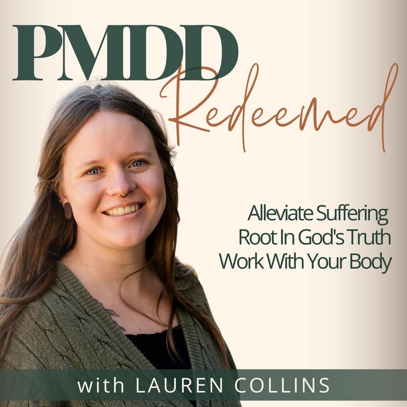 PMDD Redeemed | Emotional Regulation, Cycle Syncing, Monthly Cycle Hormones, Christian Women, Hormone Imbalance cover