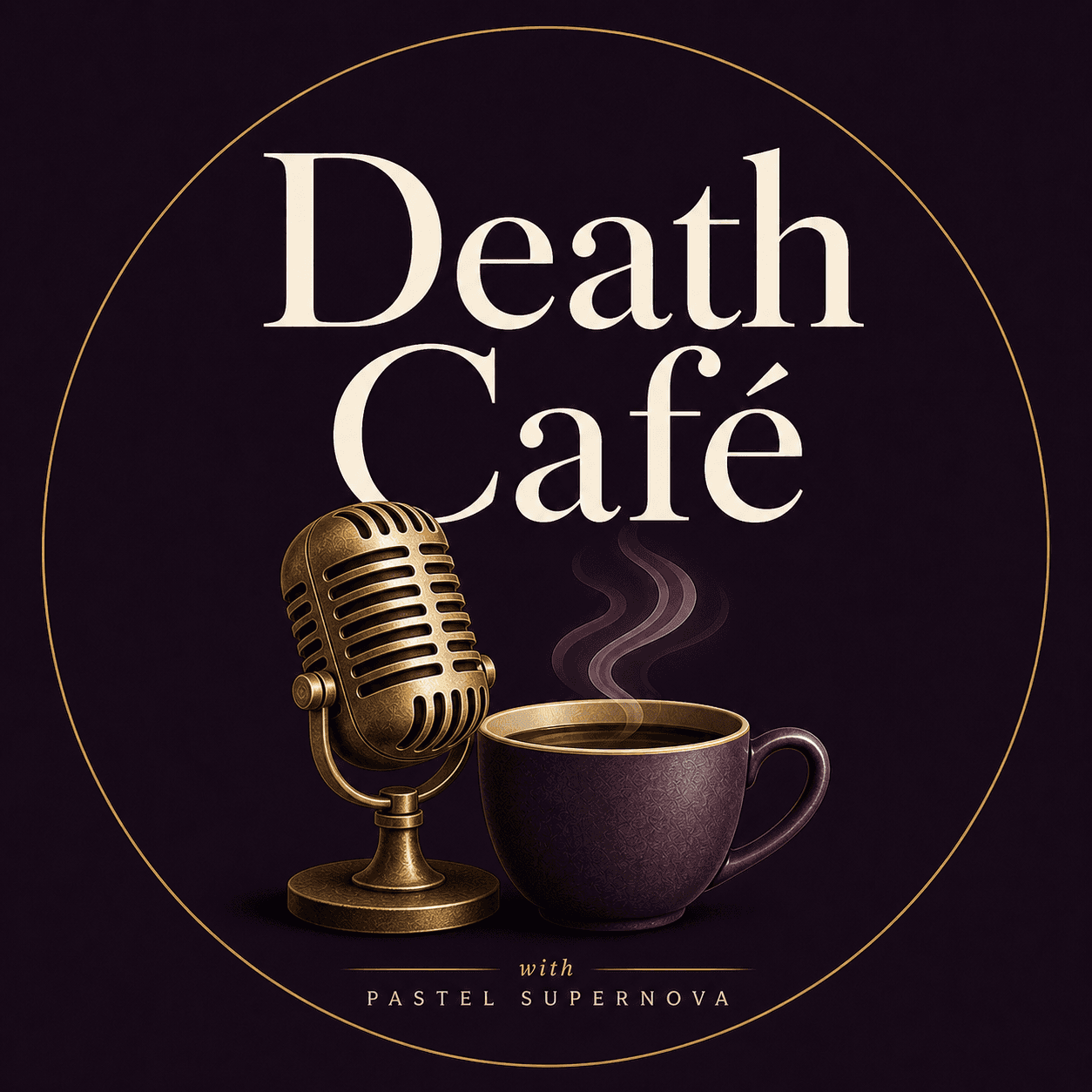Death Café with Pastel Supernova cover