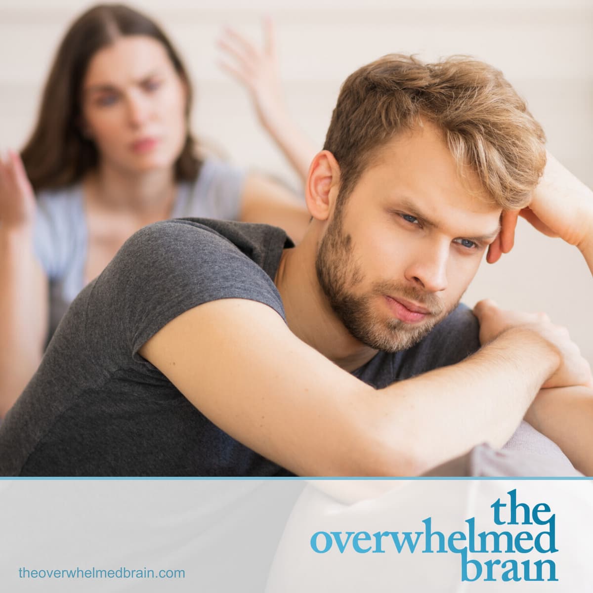 Never put your faith in anyone who makes you feel unworthy - The Overwhelmed Brain cover