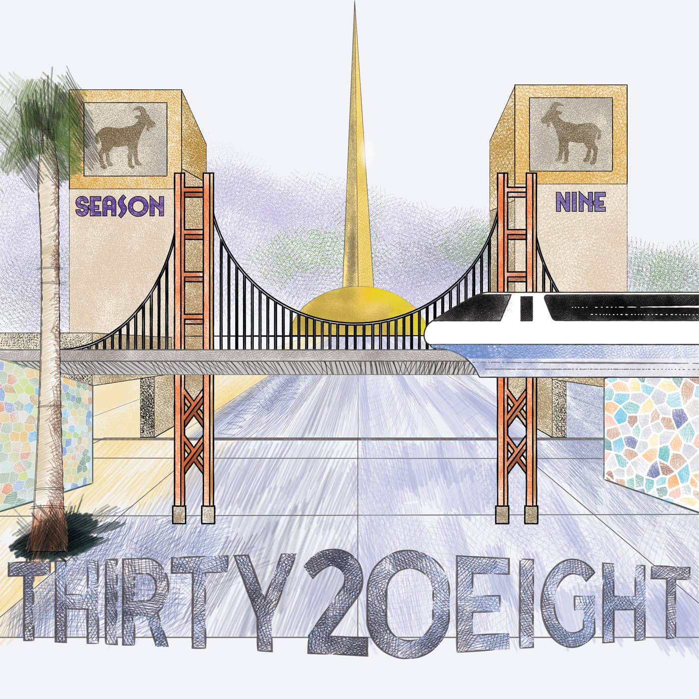 The 3028: Theme Park History & Pop Culture Listory cover
