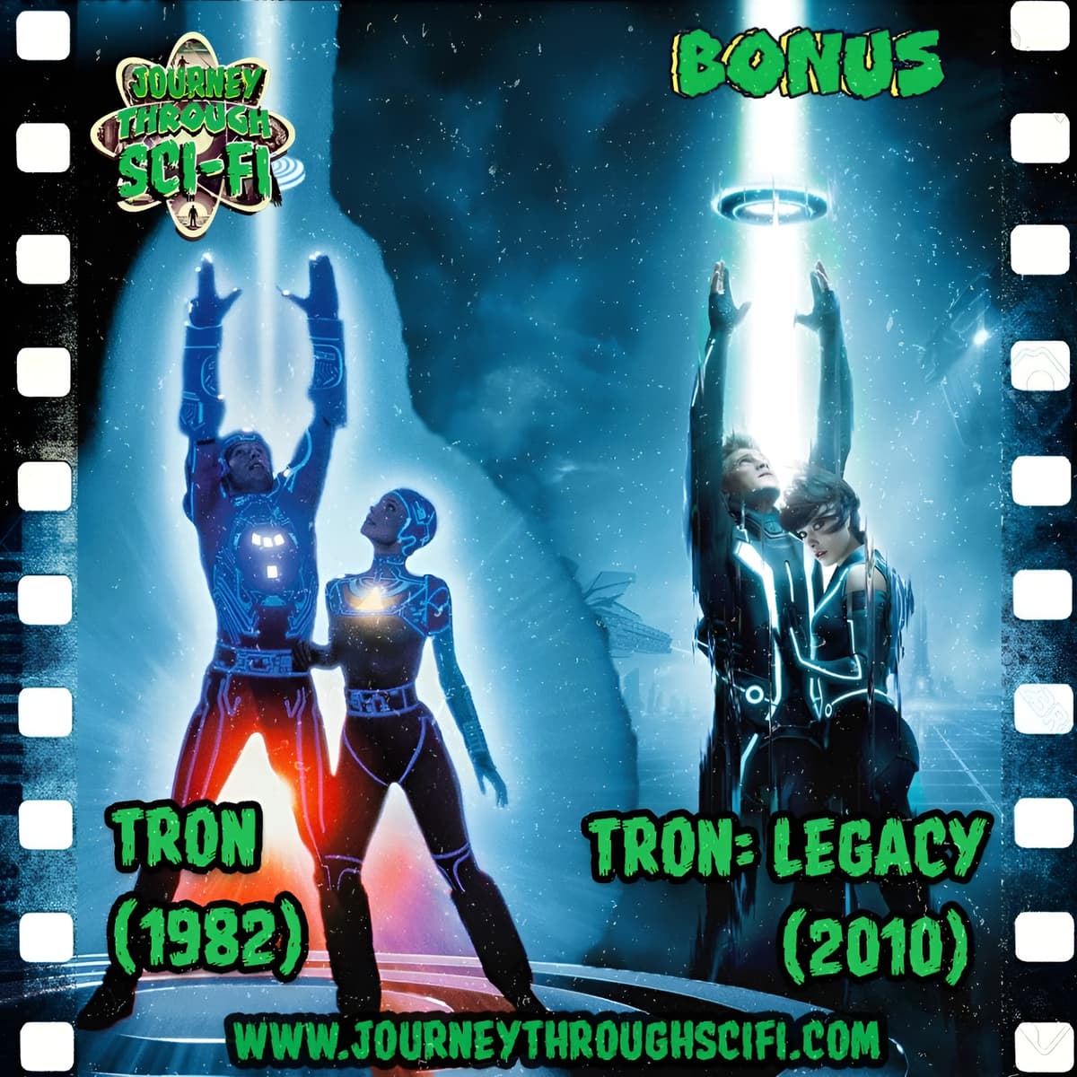 Tron (1982) & Tron: Legacy (2010): Inside the Machine - Journey Through Sci-Fi cover