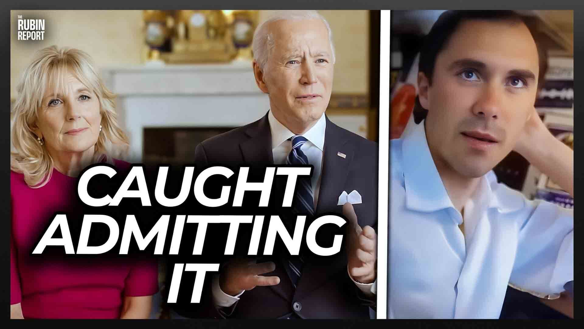 David Hogg Caught on Hidden Camera Admitting Who Really Ran the White House - The Rubin Report cover