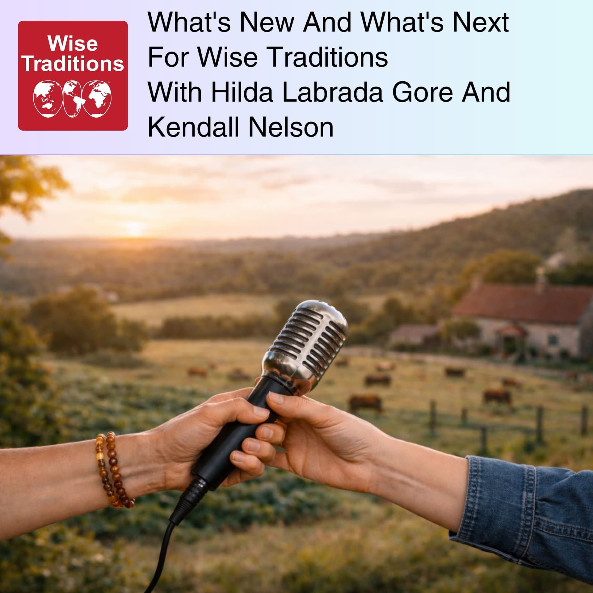 573: What's New And What's Next For Wise Traditions With Hilda Labrada Gore And Kendall Nelson — Wise Traditions cover