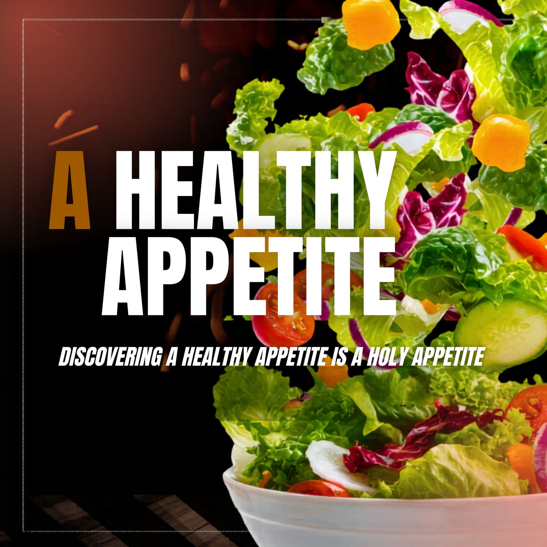 A Healthy Appetite - Joy Church Audio Podcast cover