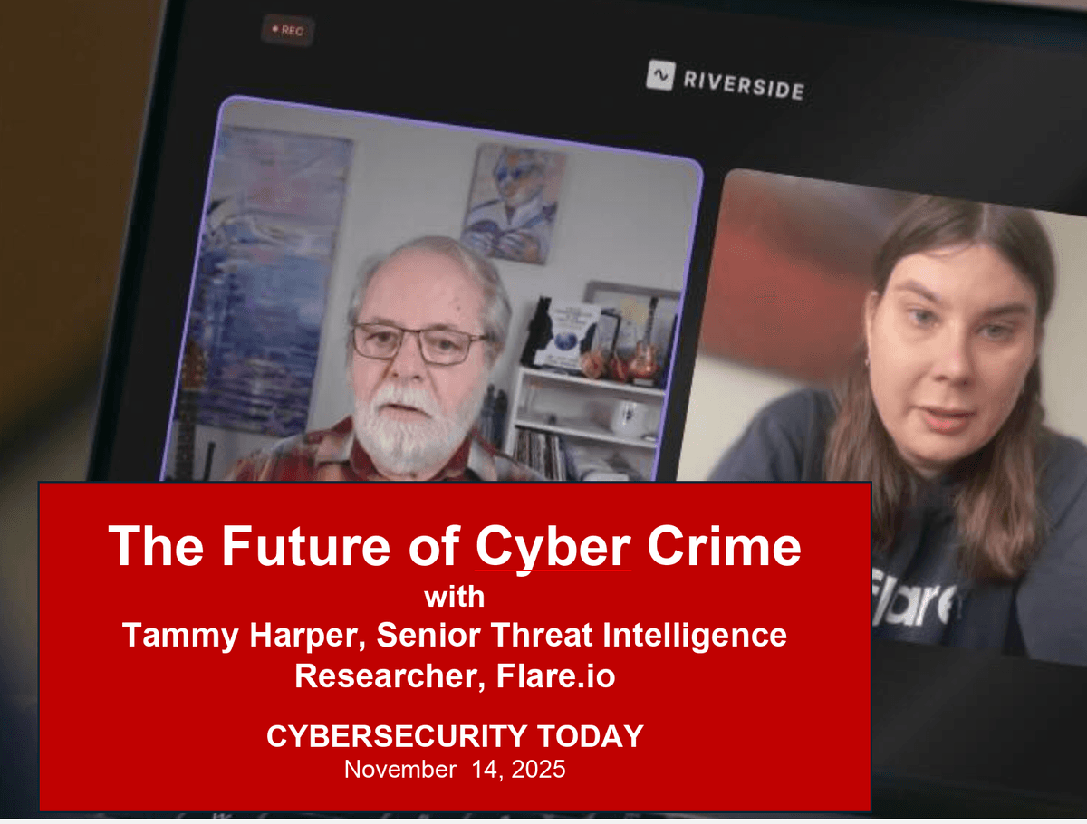 Cybercrime and the Future: An In-Depth Discussion with Tammy Harper, Flare.io - Cybersecurity Today cover