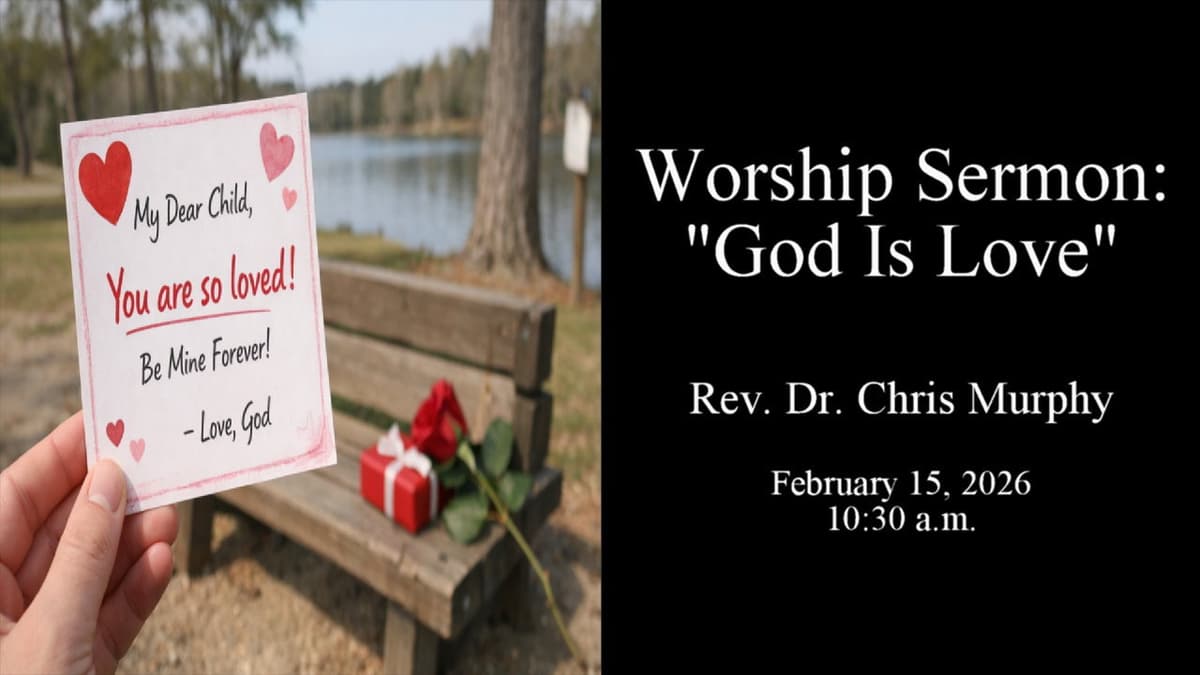 Worship Sermon: "God Is Love" 10:30 a.m. PDT 02/15/2026 - Newberg First Presbyterian Church's Podcast cover