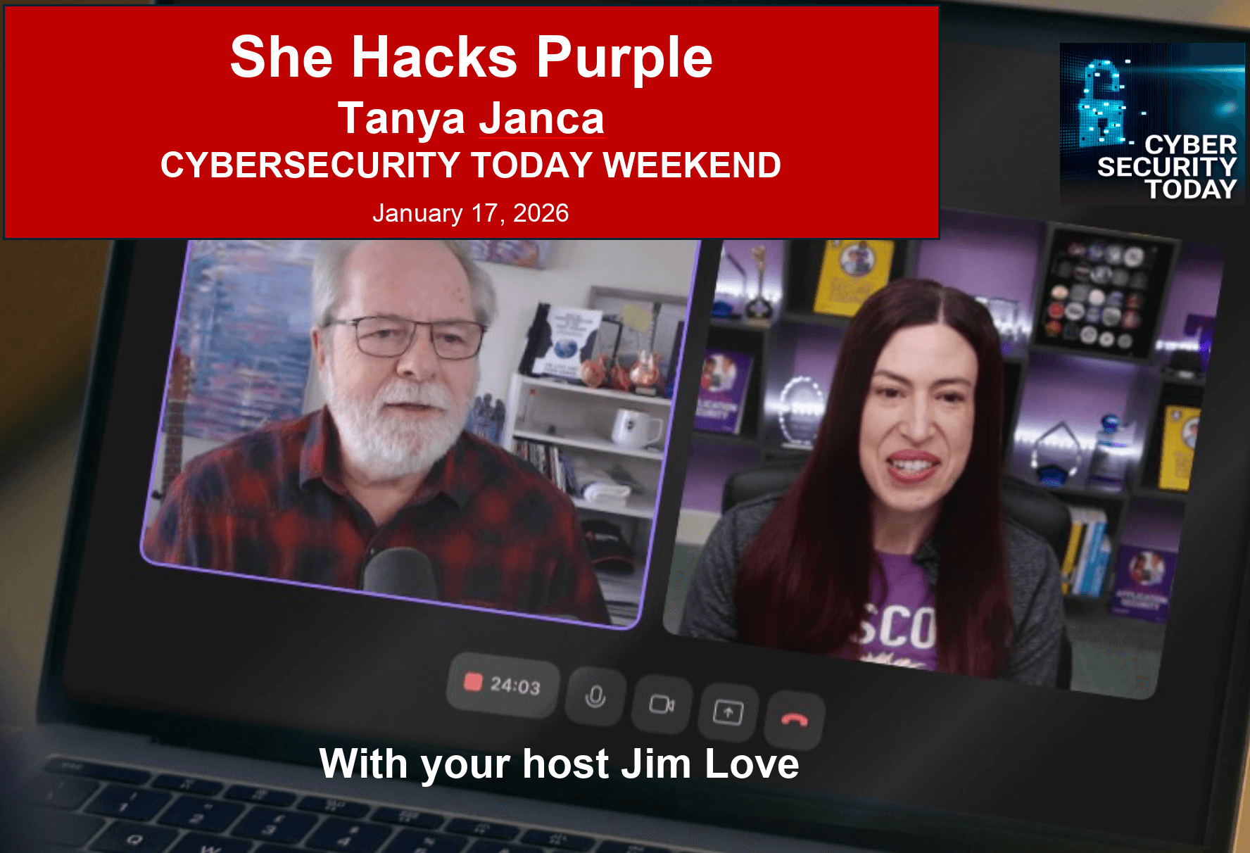 She Hacks Purple: An Interview With Cybersecurity Expert Tanya Janca - Cybersecurity Today cover