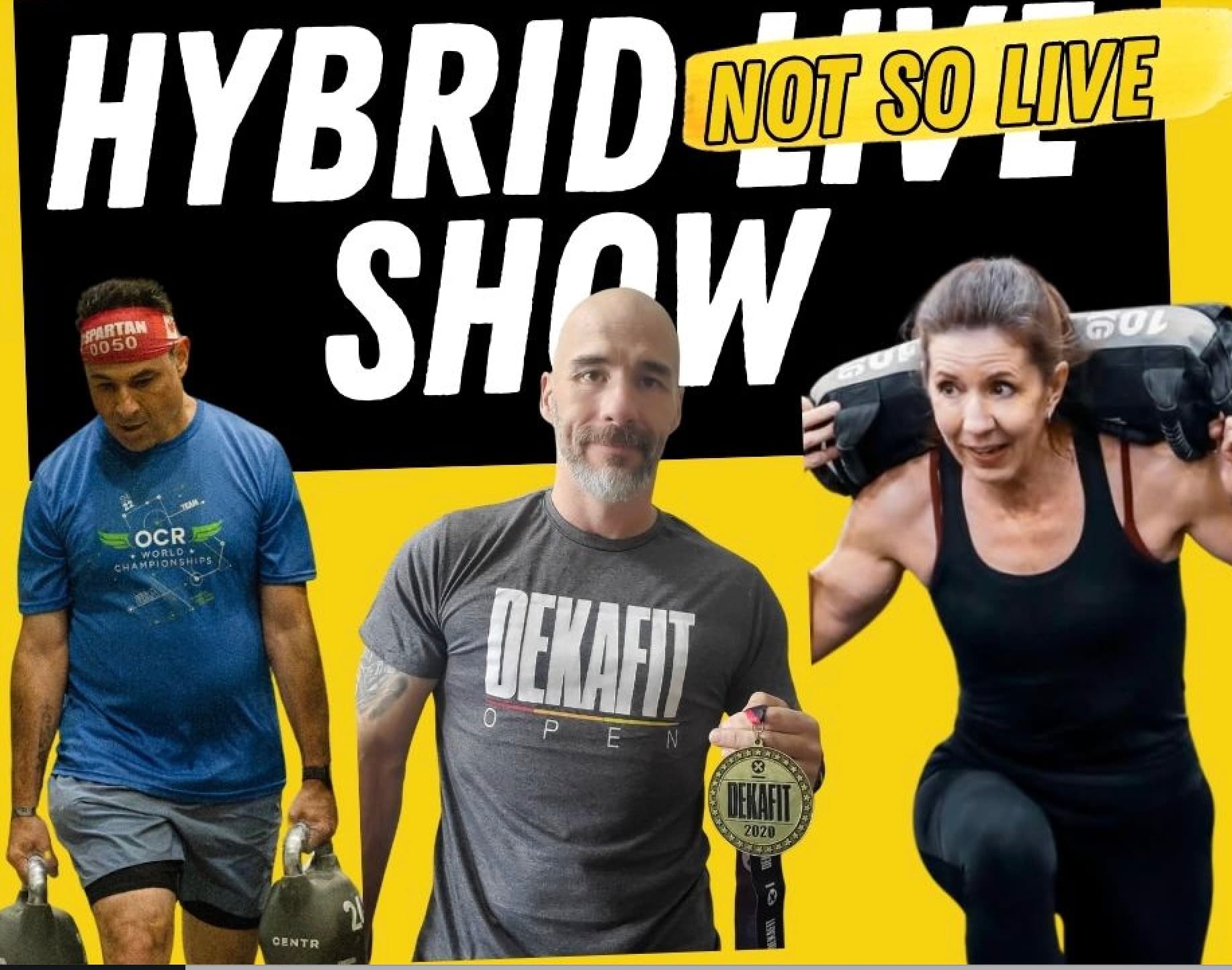 HYROX Rules. DEKA Relay Unleashed. Dave's New Race - HTX. - Hybrid Fitness Media cover