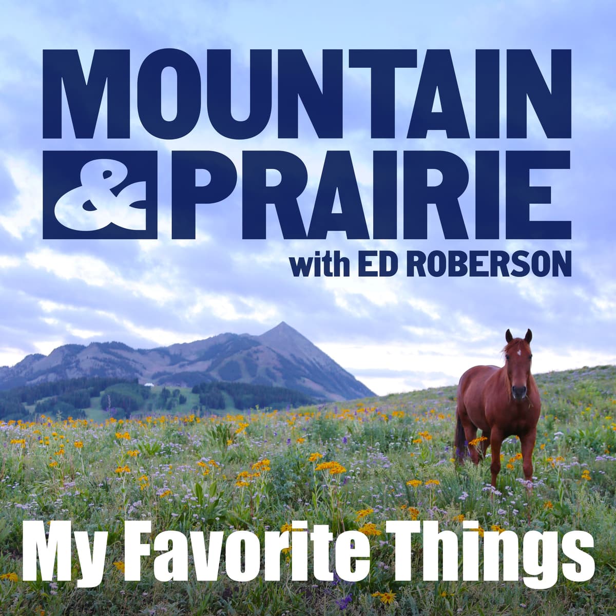 Ed's Appearance on "My Favorite Things" - Mountain & Prairie with Ed Roberson cover