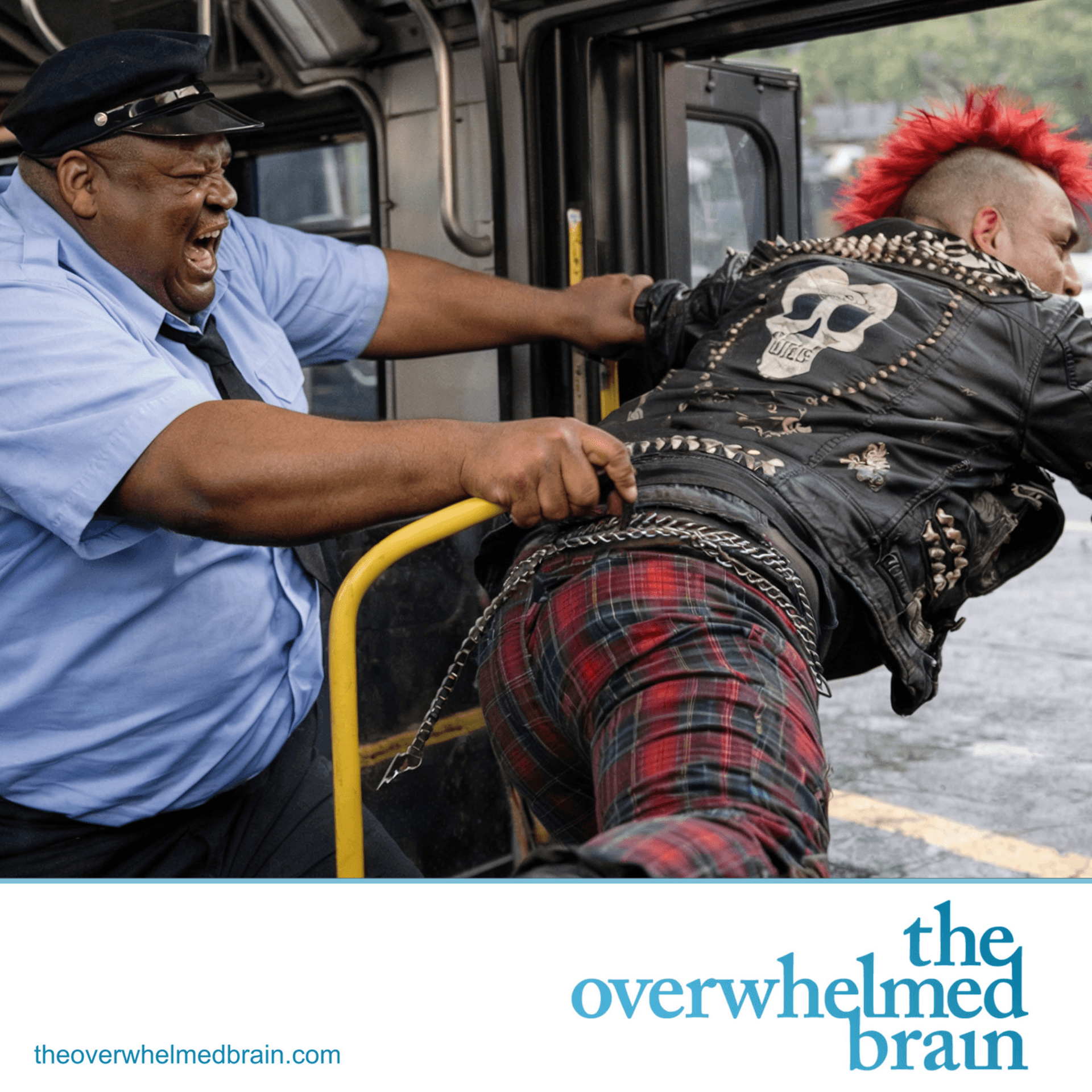 When you're about to lose your sh*t - The Overwhelmed Brain cover