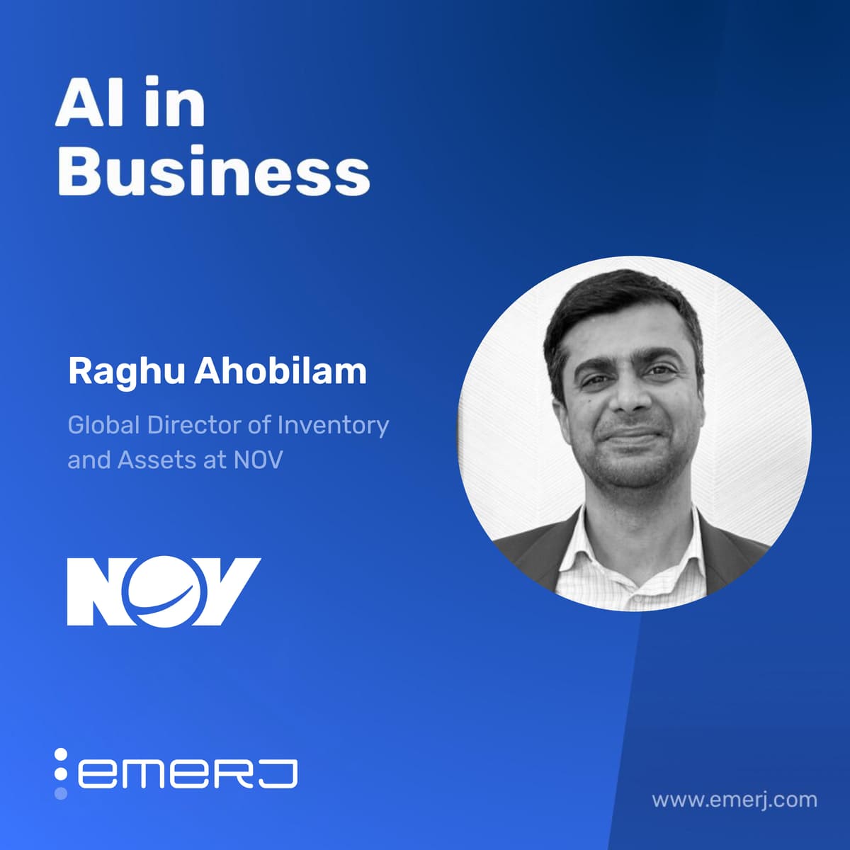 How AI Is Reshaping Shutdown and Turnaround Operations - with Raghu Ahobilam of NOV - The AI in Business Podcast cover