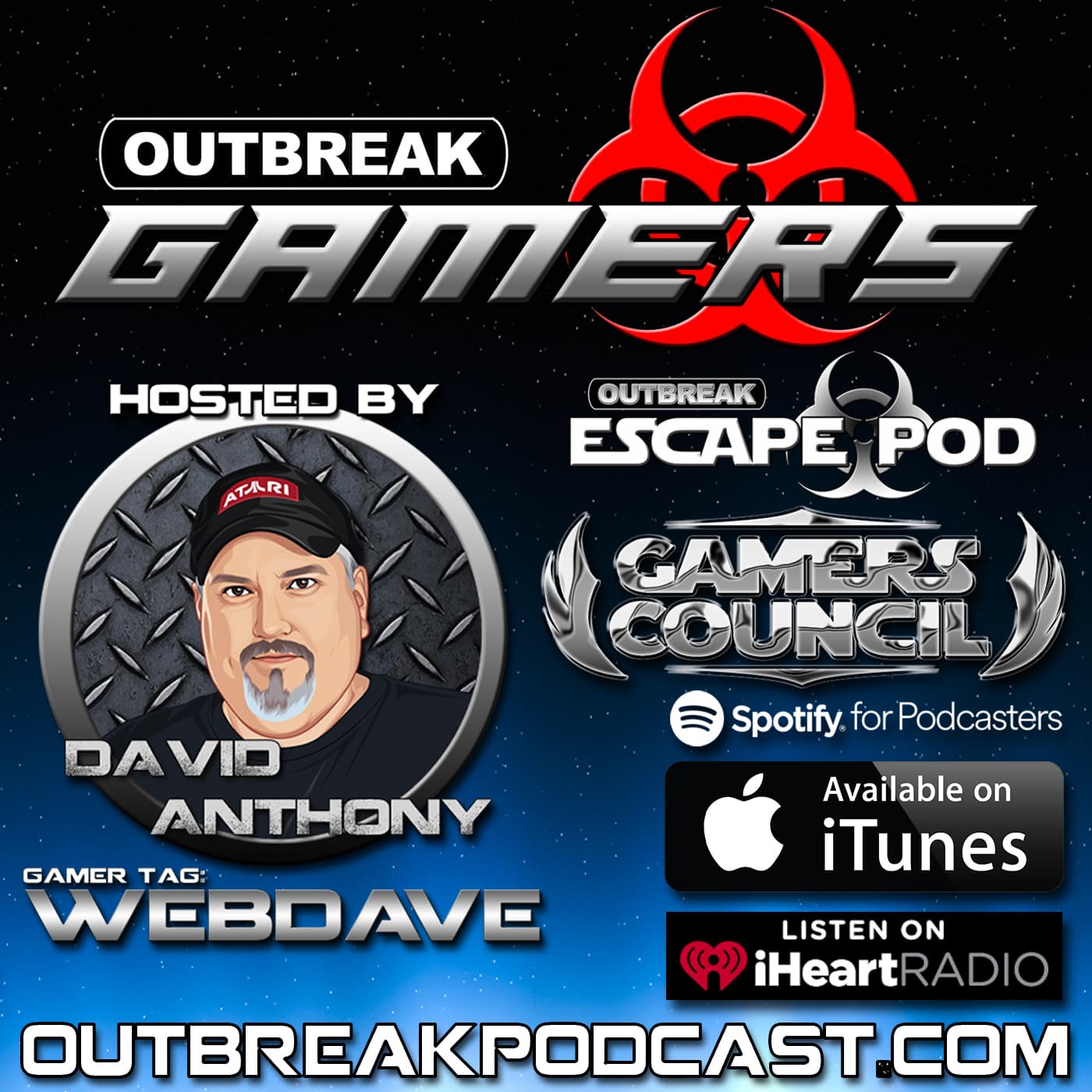 OUTBREAK GAMERS / ESCAPE POD cover